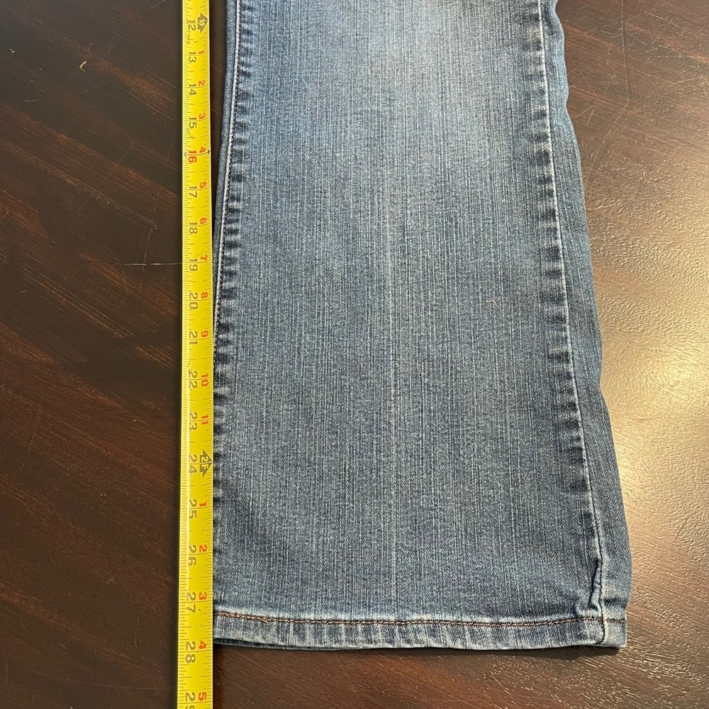 Levi's 515 Boot Cut Jeans Womens 16P Medium Denim Blue Comfort Stretch Casual - Picture 6 of 6